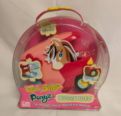 NIP BRATZ Babyz Ponyz Buggy Blitz Horse Trailer Car MGA Doll Accessories