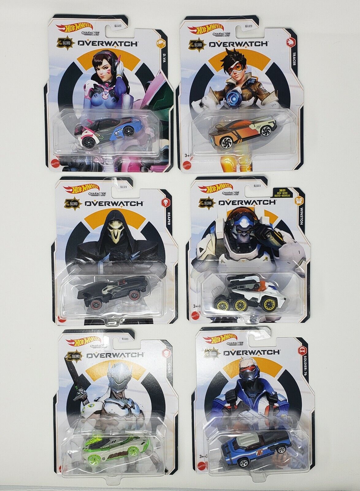 Mattel Hot Wheels® Character Cars Overwatch Tracer Toy Car, 1 ct - City  Market