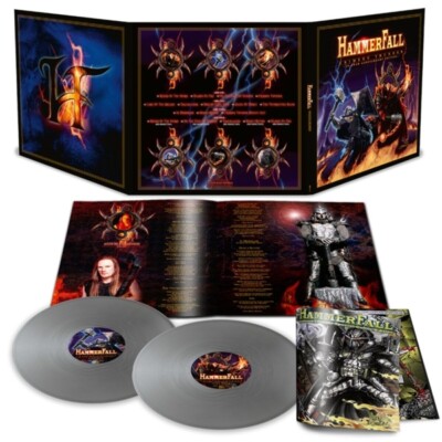 HAMMERFALL - CRIMSON THUNDER-20 YEAR ANNIVERSARY (LTD.2LP+BOOK)  2 VINYL LP NEU