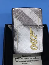 Zippo 29775 James Bond 007 Diagonal Weave Finished