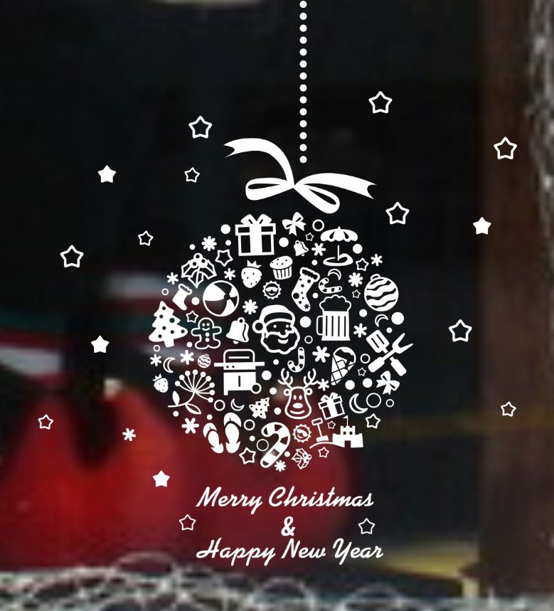 Christmas GIFT Removable SANTA Wall Stickers Window Decal uk SH43 eBay