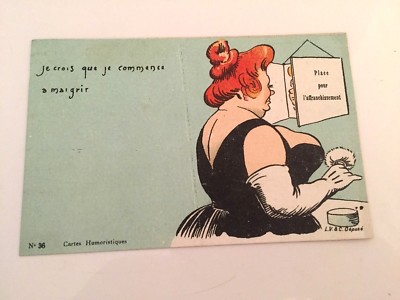 Alte Postkarte Humor Schneider Kleidung Gill 1 Stück