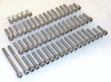 Suzuki GSX1100EFE Katana engine covers 53pcs Stainless Allen Bolts screws kit