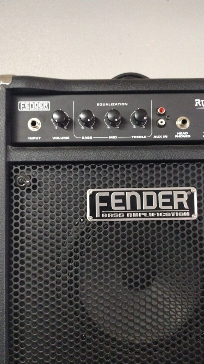 Fender Rumble 15 V2 1×8 15 Watt Bass Combo With Cord | eBay Fender Rumble 15 V2 1×8 15 Watt Bass Combo With Cord | eBay