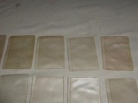 OEM TURBO GRAFX 16 HU CARD SLEEVES LOT OF 10 TURBOGRAFX NEC