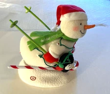 Hallmark Season's Treatings Snowmen Sound & Motion Table Decoration