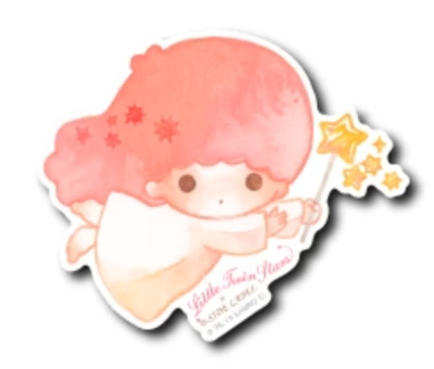 Lala Sticker Label B - SIDE LABEL Sticker Sanrio Little Twin Stars Lala Japan NEW | eBay