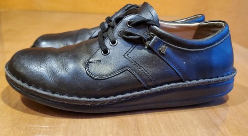 Finn Comfort Alemania Hombre Cuero Negro Vassa zapatos talla 43 EE. UU. 10  $350 | eBay
