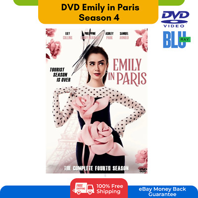 Emily In Paris Season 4 Full HD DVD FREE SHIPPING TO USA