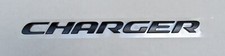 2015-2023 Dodge Charger Decklid Nameplate Emblem Badge Black New Genuine Mopar