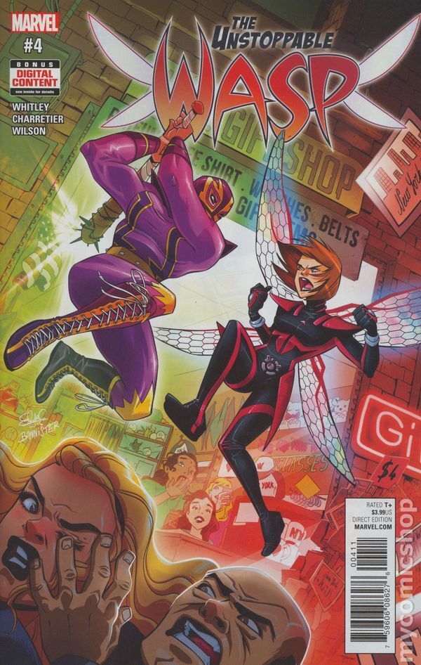 Unstoppable Wasp #4 VF 2017 Stock Image