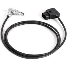 24" Right-Angled 4-Pin LEMO to D-Tap Power Cable - Teradek / RED
