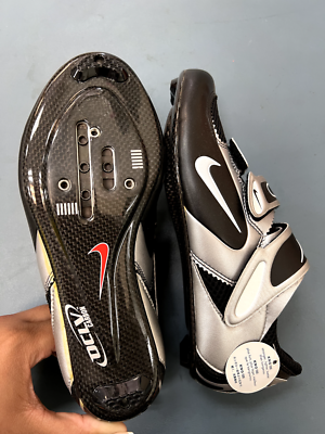 Nike Poggio Cycling Shoe OCLV Carbon Black/Silver EU 38 / US 5.5