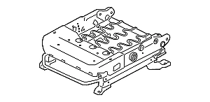 Nuevo asiento izquierdo conductor delantero izquierdo OEM para Kia Forte Koup 2011-13 (88500-1M701) Foto 3 de 4