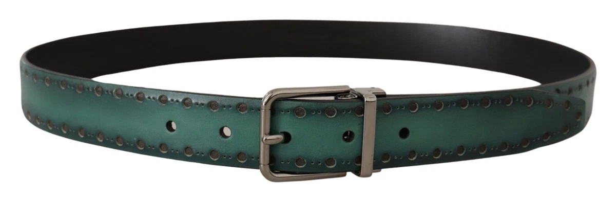 Dolce&Gabbana Leather Green Belts for Men for sale | eBay display picture 1
