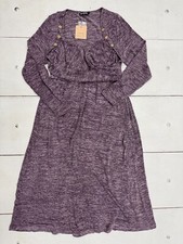 Bloomchic Purple Long Sleeve Dress Womens Size 12