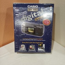 Vintage Casio QV-100 LCD Digital Camera.  *Brand New* Rare READ