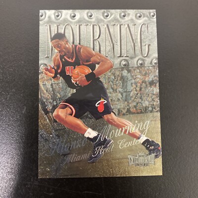 1998-99 Fleer Metal Universe #120 Alonzo Mourning HOF MT SEE OUR LISTINGS