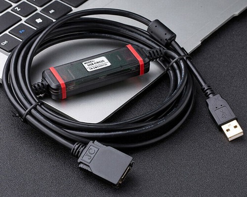 One New USB-CN226 Cable For OMRON CS CJ CQM1H Series PLC - Picture 1 of 5