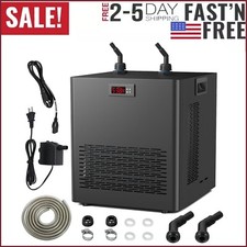 Aquarium Chiller Hydroponic Water Chiller 1/2 HP 132 Gal Fish Tank Cooler System