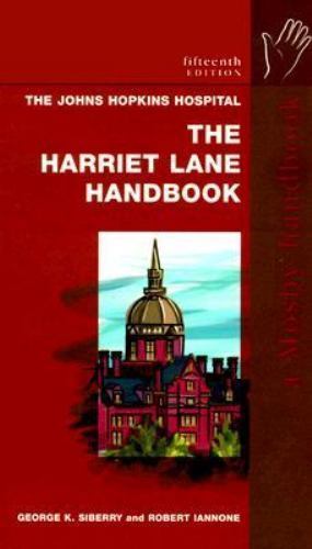 Harriet Lane Handbook: A Manual for Pediatric H- 0323008127, paperback, Hospital