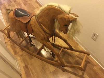 handmade rocking horse