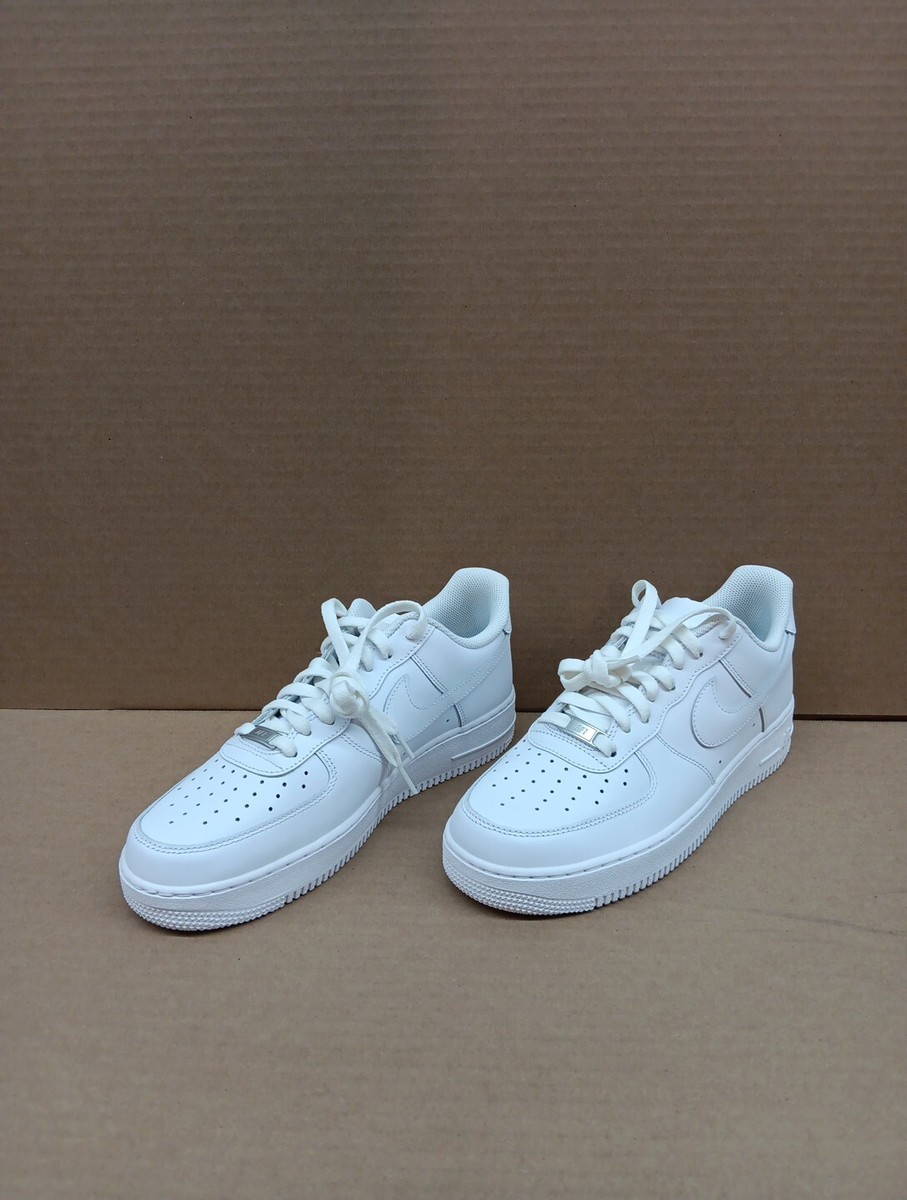 Nike Air Force 1 '07 Low Triple White Shoe- US Size 11.5- CW2288