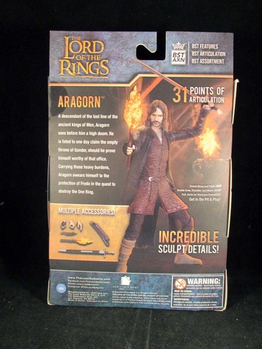 Soggetti Leali BST AXN Il Signore degli Anelli 5" personaggio Aragorn - Foto 3 di 5