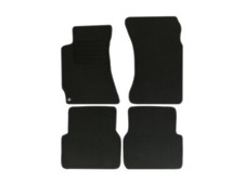 Veloursfußmatten für Subaru Forester II Bj. 2002 - 2008 Passform SCHWARZ PREM