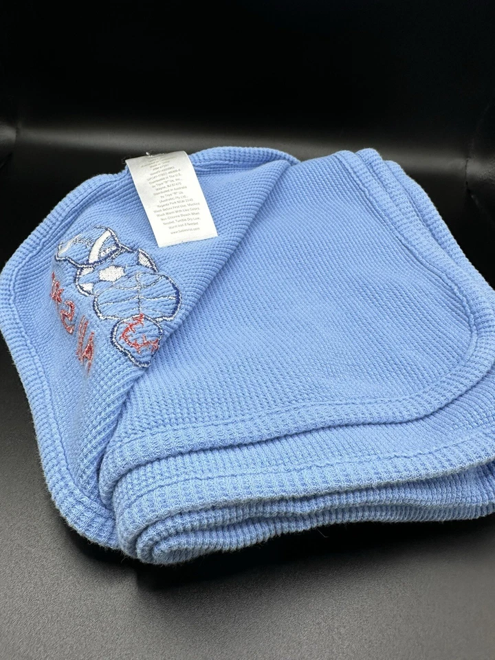 Koala Baby All Star Pelotas Deportivas Bebé Manta Azul Tejido Waffle Térmico De Colección TRU Foto 4 de 4