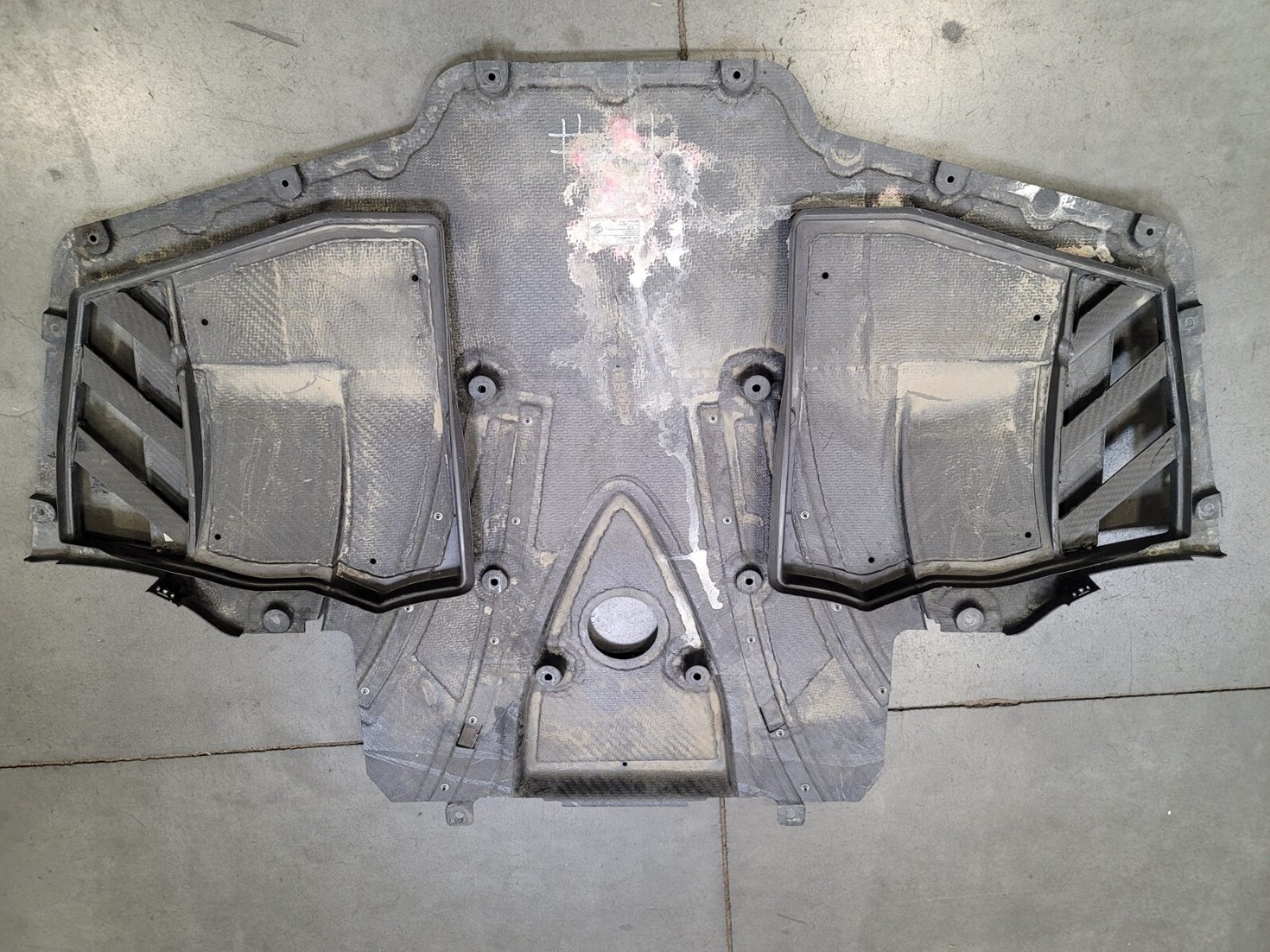 FERRARI  488 Challenge SKID PLATE FACTORY OEM (Stock b,c,d)