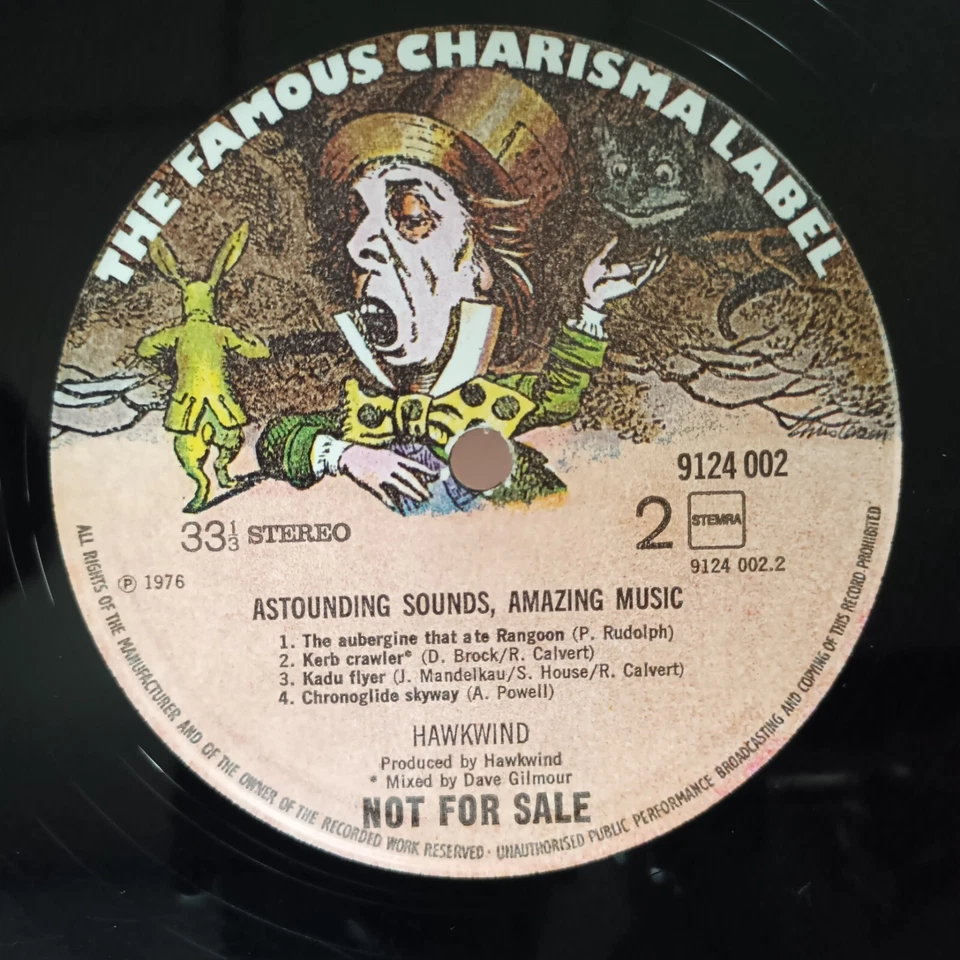 Hawkwind – Astounding Sounds, Amazing Music [1976] Vinyl LP Krautrock Space Rock - Image 4 of 4