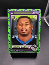 Xavier Legette Carolina Panthers 2024 Score A Treat Green Bats Rookie # 49 