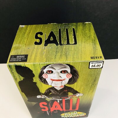 SAW HEAD KNOCKERS フィギュア NECA: Head Knockers - SAW Puppet 8