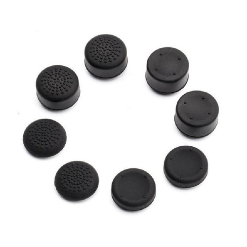 Joystick Cap Cover For Nintendo Switch Joy-Con Black Silicone Thumb Stick Grip g - Picture 2 of 8