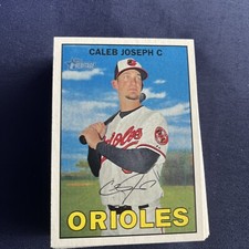 2016 Topps Heritage #71 Caleb Joseph Baltimore Orioles