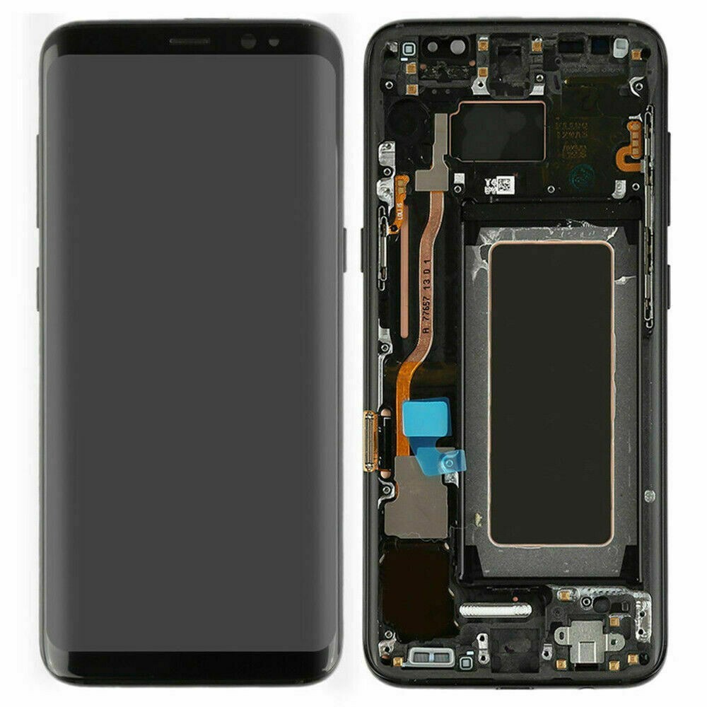 Black For Samsung Galaxy S8 SM-G950 LCD Display Touch Screen