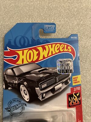 Hot Wheels HW Flames '68 Mercury Cougar #164/250 2019 New On Card