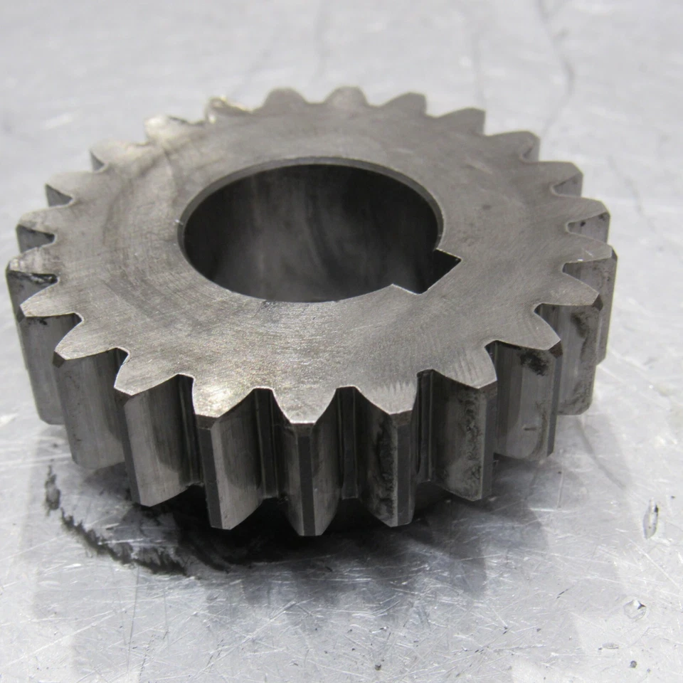 74 SUZUKI TS400 TS 400 APACHE OEM PIÑÓN EXTREMO MANIVELA ENGRANAJE PRIMARIO Foto 3 de 4