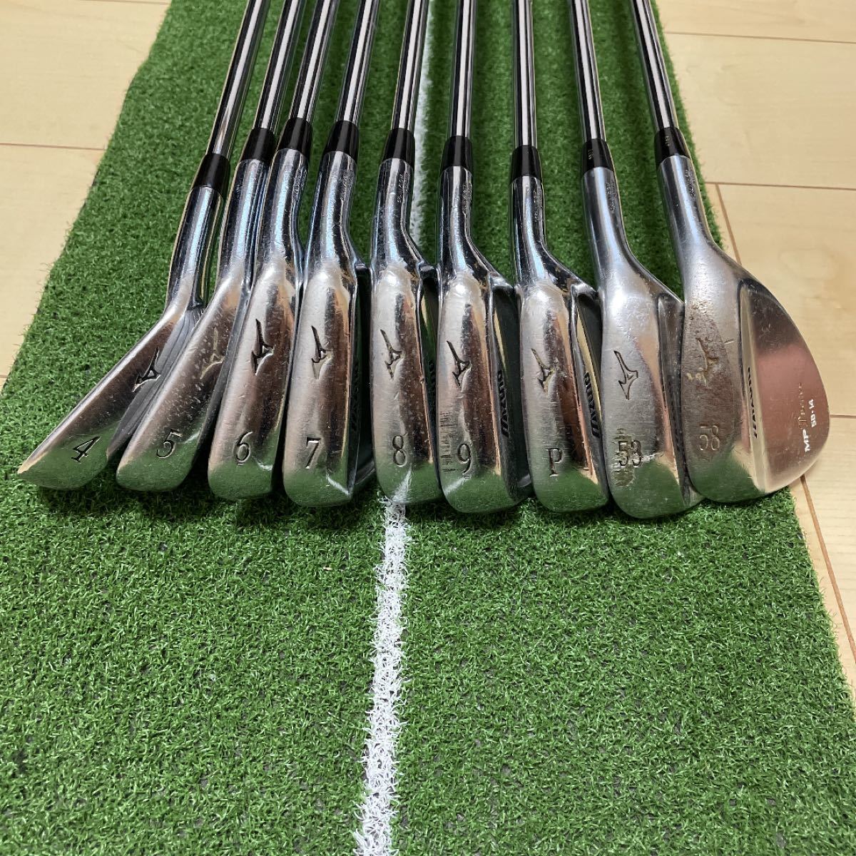 Golf Iron Set MIZUNO MP-52 Dynamic Gold S200 9pcs 4-W JAPAN Golf Iron Set MIZUNO MP-52 Dynamic Gold S200 9pcs 4-W JAPAN