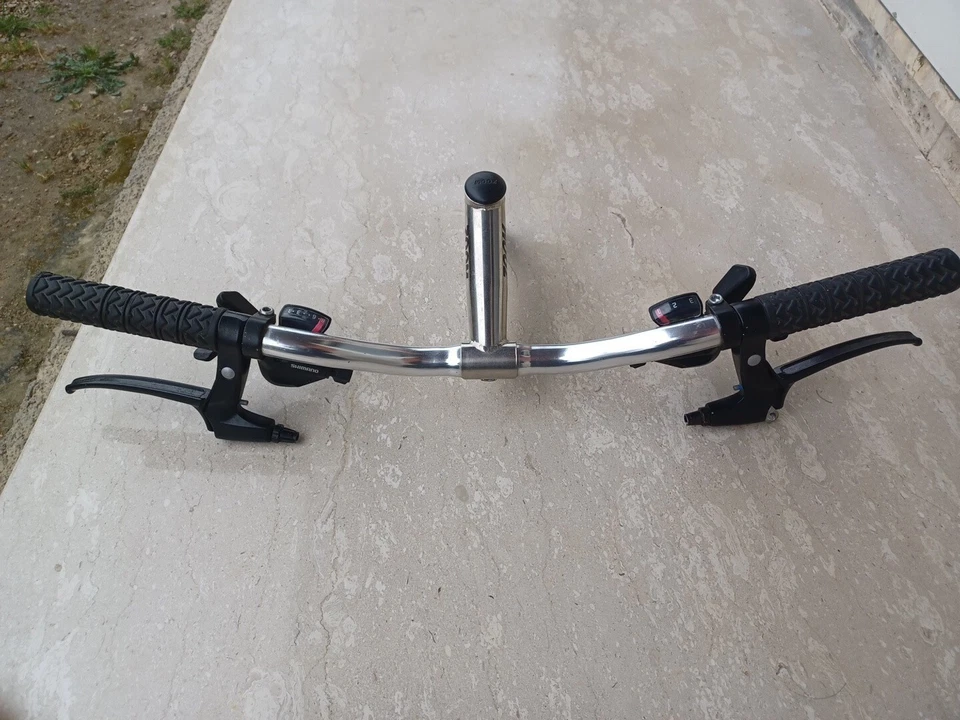 Manubrio Completo Shimano 3x8 Velocita Mtb - Immagine 3 di 4