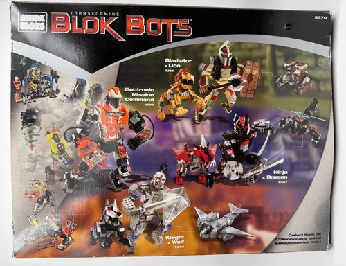 Mega Bloks Transforming Blok Bots Electronic Mission Command New in Box Tested - Picture 5 of 18