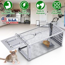 Rat Traps Humane Live Mouse Vole Chipmunk Mice Trap Cage for Indoor Outdoor