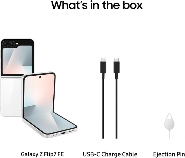Desbloqueado para EE. UU. Samsung Galaxy Z Flip7 FE 128GB - Todos los colores - Grado A 4