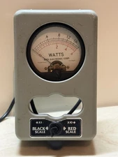 Vintage BIRD Thruline Model 6104 Wattmeter