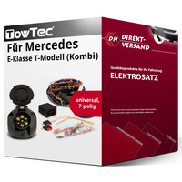 E-Satz 7Polig Universell für Mercedes E-Klasse T-Modell (Kombi) 09.1985-06.1996