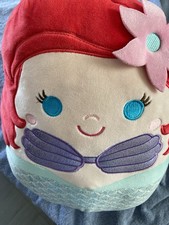 Squishmallow Ariel The Little Mermaid Princess 12  Disney Plush XL LARGE