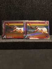 2025 Topps Chrome Baseball Atlanta Braves Michael Harris II Base and Hyper