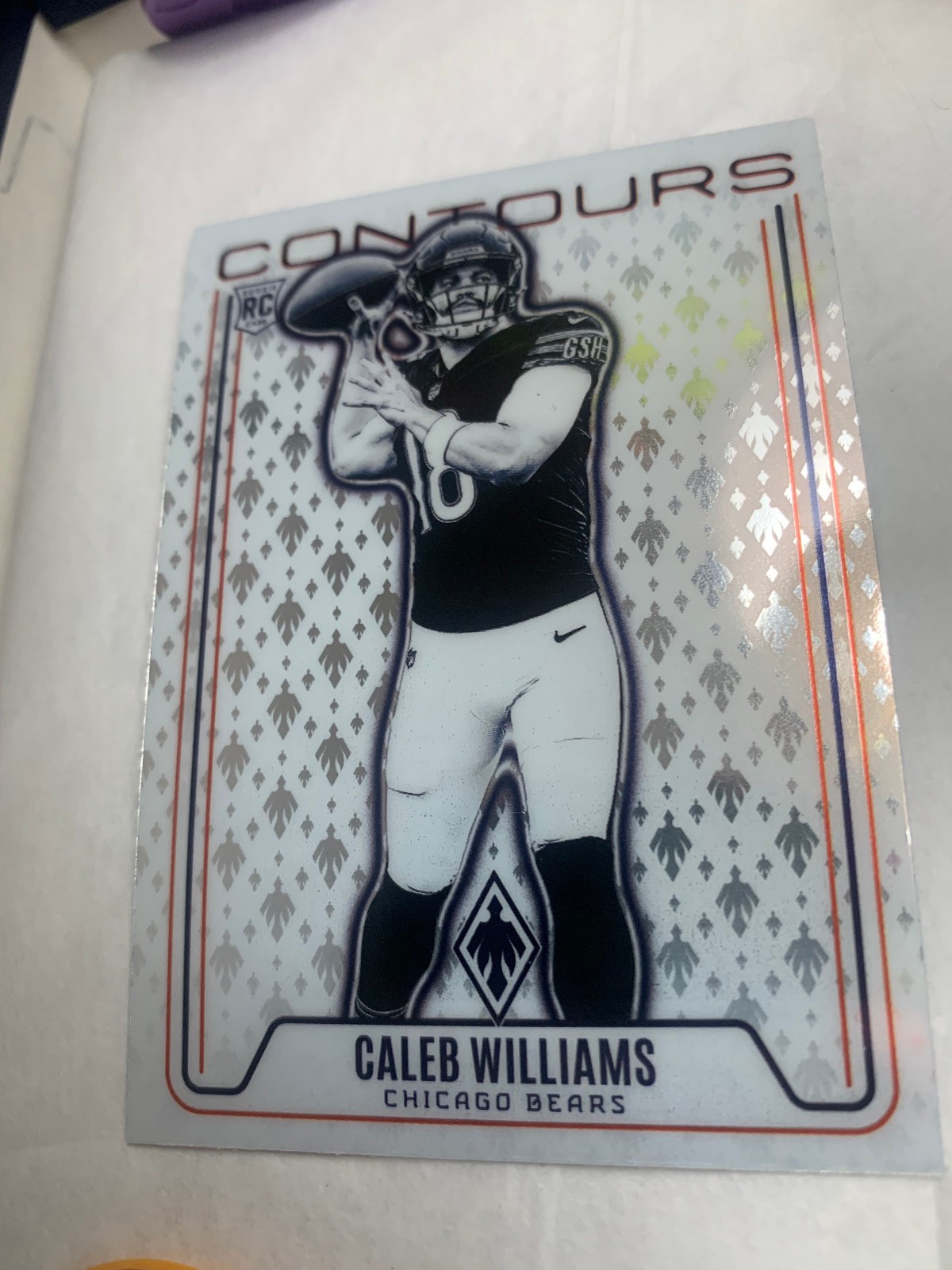 2024 Panini Phoenix - Contours Caleb Williams #CON-CWS Hyper (RC)
