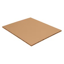 Honeycomb Sheets, 48" X 96" X 1", Kraft, 56Ec56